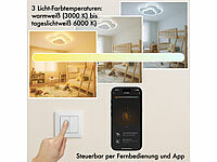; WLAN-LED-Deckenleuchte CCT WLAN-LED-Deckenleuchte CCT WLAN-LED-Deckenleuchte CCT 