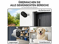 ; telecamere di sorveglianza IP Wi-Fi con visione notturna, Hochauflösende Pan-Tilt-WLAN-Überwachungskameras mit Solarpanel telecamere di sorveglianza IP Wi-Fi con visione notturna, Hochauflösende Pan-Tilt-WLAN-Überwachungskameras mit Solarpanel