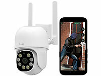 7links WLAN Kamera mit Mikrofon, wetterfeste Kamera; WLAN-IP-Überwachungskameras mit Nachtsicht, WLAN-IP-Nachtsicht-Überwachungskameras & BabyphonesHochauflösende Pan-Tilt-WLAN-Überwachungskameras mit Solarpanel WLAN-IP-Überwachungskameras mit Nachtsicht, WLAN-IP-Nachtsicht-Überwachungskameras & BabyphonesHochauflösende Pan-Tilt-WLAN-Überwachungskameras mit Solarpanel WLAN-IP-Überwachungskameras mit Nachtsicht, WLAN-IP-Nachtsicht-Überwachungskameras & BabyphonesHochauflösende Pan-Tilt-WLAN-Überwachungskameras mit Solarpanel 