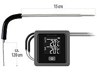 ; Digitale Gefrier- & Kühlschrankthermometer 
