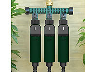 ; Bewässerungscomputer mit Multi-Schlauch-Anschlüssen, Perlschläuche 