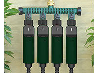 ; Bewässerungscomputer mit Multi-Schlauch-Anschlüssen, Perlschläuche 