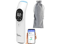 newgen medicals Medizinisches 3in1-Infrarot-Thermometer, App, Oberflächen-Messung; Infrarot-Stirnthermometer Infrarot-Stirnthermometer Infrarot-Stirnthermometer Infrarot-Stirnthermometer 