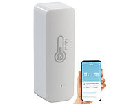 ; WLAN-Temperatur- & Luftfeuchtigkeits-Sensoren mit App-Auswertungen 