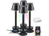 ; LED-Akku-Tischlampen mit PIR-Sensor 