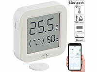 infactory Mini-Thermo-/Hygrometer, Komfort-Anzeige, LCD-Display, Bluetooth, App; Deko-Ostereier-Sets Deko-Ostereier-Sets Deko-Ostereier-Sets Deko-Ostereier-Sets 