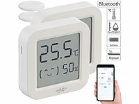 infactory 2er-Set Mini-Thermo-/Hygrometer, Komfort-Anzeige, LCD, Bluetooth, App; Deko-Ostereier-Sets Deko-Ostereier-Sets Deko-Ostereier-Sets Deko-Ostereier-Sets 