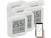 infactory Temperatur Bluetooth, Zimmer-Thermometer