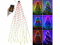 Lunartec Überwurf Lichterkette, Lichterkette innen Tannenbaum
