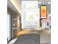 revolt WLAN Raumthermostate, Fußbodenheizung Thermostat Alexa