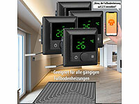 revolt Heizung Thermostat WLAN, Thermostat Elektroheizung WLAN