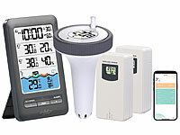 ; Funk-Wetterstationen mit Außensensor, WLAN und App Funk-Wetterstationen mit Außensensor, WLAN und App Funk-Wetterstationen mit Außensensor, WLAN und App Funk-Wetterstationen mit Außensensor, WLAN und App 