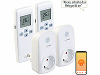 revolt Smart-Thermostat WLAN, Funk-Thermostat Infrarotheizung