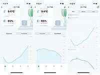 ; WLAN-Temperatur- & Luftfeuchtigkeits-Sensoren mit App-Auswertungen WLAN-Temperatur- & Luftfeuchtigkeits-Sensoren mit App-Auswertungen WLAN-Temperatur- & Luftfeuchtigkeits-Sensoren mit App-Auswertungen 
