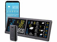 infactory WLAN-Farbwetterstationen, innen-Außensensor, Außensenor