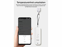 ; WLAN-Temperatur- & Luftfeuchtigkeits-Sensoren mit App-Auswertungen WLAN-Temperatur- & Luftfeuchtigkeits-Sensoren mit App-Auswertungen WLAN-Temperatur- & Luftfeuchtigkeits-Sensoren mit App-Auswertungen 