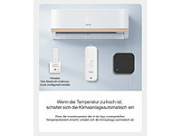 ; WLAN-Temperatur- & Luftfeuchtigkeits-Sensoren mit App-Auswertungen WLAN-Temperatur- & Luftfeuchtigkeits-Sensoren mit App-Auswertungen WLAN-Temperatur- & Luftfeuchtigkeits-Sensoren mit App-Auswertungen 