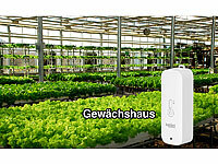 ; WLAN-Temperatur- & Luftfeuchtigkeits-Sensoren mit App-Auswertungen WLAN-Temperatur- & Luftfeuchtigkeits-Sensoren mit App-Auswertungen WLAN-Temperatur- & Luftfeuchtigkeits-Sensoren mit App-Auswertungen 