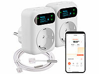 revolt Thermostat Heizung WiFi, Alexa Thermostat-Steckdosen