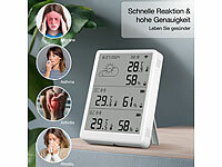 ; WLAN-Temperatur- & Luftfeuchtigkeits-Sensoren mit App-Auswertungen WLAN-Temperatur- & Luftfeuchtigkeits-Sensoren mit App-Auswertungen WLAN-Temperatur- & Luftfeuchtigkeits-Sensoren mit App-Auswertungen