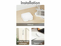 ; WLAN-Temperatur- & Luftfeuchtigkeits-Sensoren mit App-Auswertungen WLAN-Temperatur- & Luftfeuchtigkeits-Sensoren mit App-Auswertungen WLAN-Temperatur- & Luftfeuchtigkeits-Sensoren mit App-Auswertungen