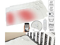 Wilson Gabor 4er-Set Smarte Wärmeunterbetten, 2 Temperaturzonen, App, 160 x 80 cm; Ärmel-Decken Ärmel-Decken Ärmel-Decken 