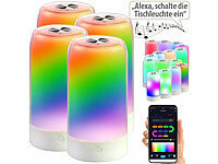 Luminea Home Control Touch-Lampe LED, Tischlampen LED Wohnzimmer