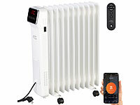 Sichler Haushaltsgeräte Ölradiator WiFi, Öl Heizung, Elektro Heizung