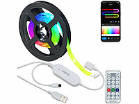; USB-WLAN-LED-Streifen-Set in RGB mit Sprach- & Soundsteuerung USB-WLAN-LED-Streifen-Set in RGB mit Sprach- & Soundsteuerung USB-WLAN-LED-Streifen-Set in RGB mit Sprach- & Soundsteuerung USB-WLAN-LED-Streifen-Set in RGB mit Sprach- & Soundsteuerung 