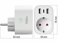 ; WLAN-Steckdosen mit Stromkosten-Messfunktion WLAN-Steckdosen mit Stromkosten-Messfunktion WLAN-Steckdosen mit Stromkosten-Messfunktion 