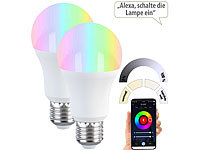 Luminea Home Control ZigBee Leuchten, LED Lampen E27 dimmbar