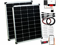 revolt Flexibles Solarmodul, Flexibles Balkon Solarmodul