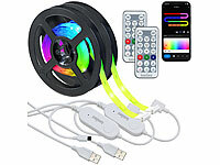 ; USB-WLAN-LED-Streifen-Set in RGB mit Sprach- & Soundsteuerung USB-WLAN-LED-Streifen-Set in RGB mit Sprach- & Soundsteuerung USB-WLAN-LED-Streifen-Set in RGB mit Sprach- & Soundsteuerung USB-WLAN-LED-Streifen-Set in RGB mit Sprach- & Soundsteuerung 