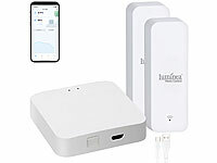 Luminea Home Control Thermometer WLAN App, Google Home Thermometer