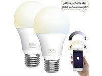 ; WLAN-LED-Lampen E27 RGBW 