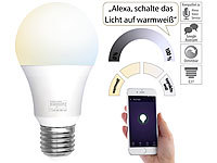 ; LED-Lampen, LeuchtmittelWLAN-LeuchtmittelWLAN-Lampen AlexaWLAN-LichtWiFi-kompatible WLAN-LED-LampenWLAN-LED-BirnenLED-LeuchtmittelLED-Leuchtmittel E27LED-Lampen für Smarthome-SystemeInnenraumbeleuchtungenGlühlampen Sparlampen Glühbirnen Energiesparlampen Spots Farben kaltweiß warmweiß Birnenformen SMDsLED-Lampen für E27-FassungenLeuchten AlexaWireless LED Bulbs with voice control 