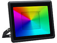 ; WLAN-Gartenstrahler mit RGB-CCT-LEDs, App- & Sprachsteuerung, 230 V 