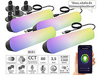 ; WLAN-Tischleuchten mit RGB-IC-LEDs und App-Steuerung 