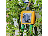; Bewässerungscomputer mit Multi-Schlauch-Anschlüssen 