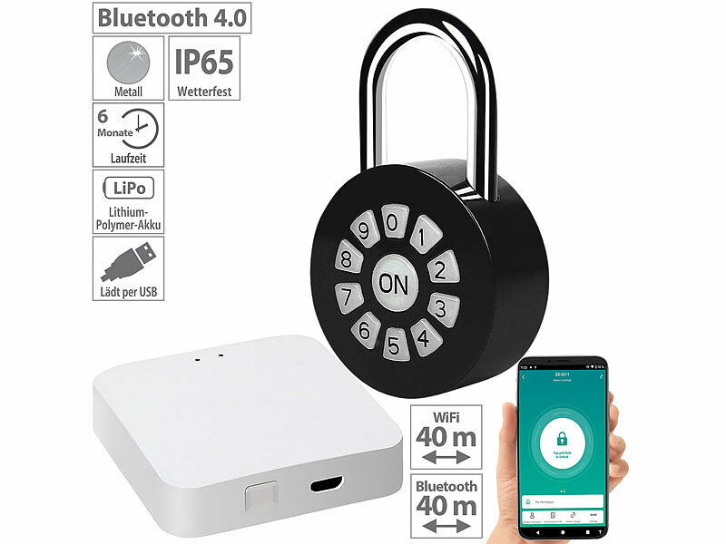 ; Mini-Schlüssel-Safe mit Bluetooth und App, Vorhängeschlösser mit Zahlencode und App Mini-Schlüssel-Safe mit Bluetooth und App, Vorhängeschlösser mit Zahlencode und App Mini-Schlüssel-Safe mit Bluetooth und App, Vorhängeschlösser mit Zahlencode und App Mini-Schlüssel-Safe mit Bluetooth und App, Vorhängeschlösser mit Zahlencode und App 