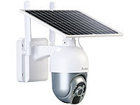; Hochauflösende Pan-Tilt-WLAN-Überwachungskameras mit Solarpanel, WLAN-IP-Überwachungskameras mit 360°-Rundumsicht 