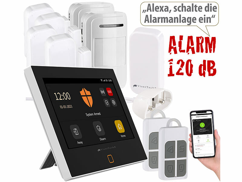 Wifi Alarmsystem Haus Alarmanlage Pir-sensor Alarm Bewegungsmelder  Sicherheit De