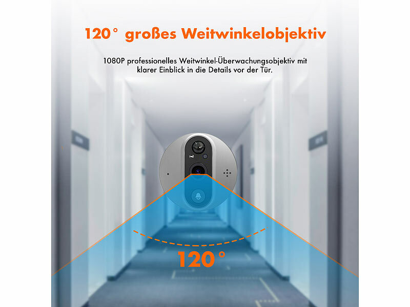 ; Video-Türsprechanlagen, WLAN-Video-Türklingeln mit App-Kontrolle und Nachtsicht Video-Türsprechanlagen, WLAN-Video-Türklingeln mit App-Kontrolle und Nachtsicht Video-Türsprechanlagen, WLAN-Video-Türklingeln mit App-Kontrolle und Nachtsicht 