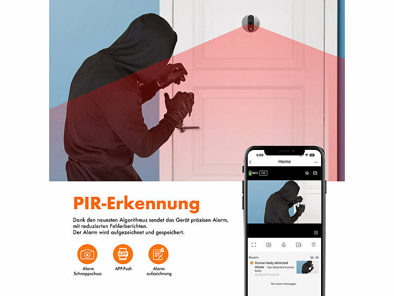 ; Video-Türsprechanlagen, WLAN-Video-Türklingeln mit App-Kontrolle und Nachtsicht Video-Türsprechanlagen, WLAN-Video-Türklingeln mit App-Kontrolle und Nachtsicht Video-Türsprechanlagen, WLAN-Video-Türklingeln mit App-Kontrolle und Nachtsicht 