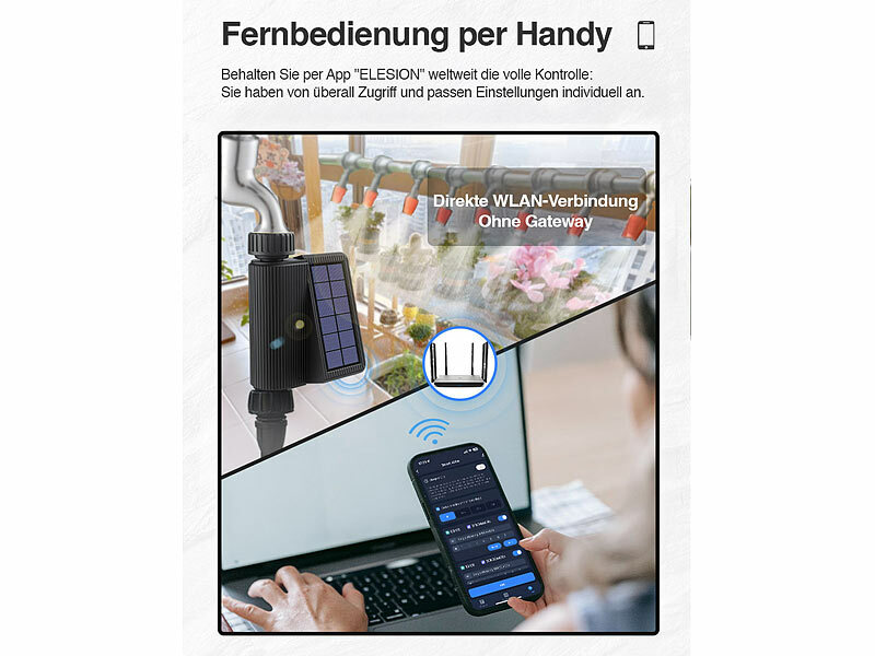 ; Bewässerungscomputer mit Multi-Schlauch-Anschlüssen Bewässerungscomputer mit Multi-Schlauch-Anschlüssen Bewässerungscomputer mit Multi-Schlauch-Anschlüssen 