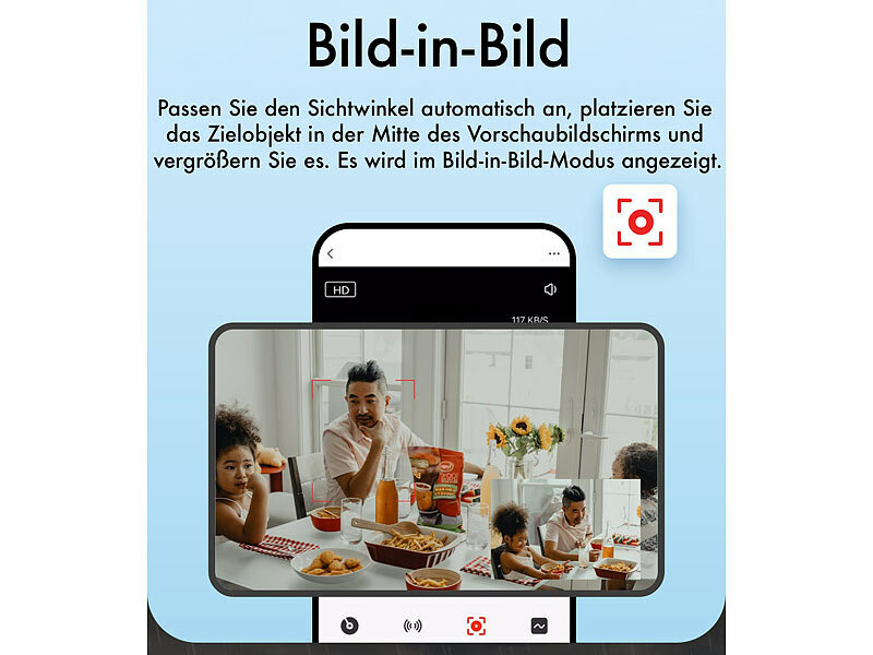 ; WLAN-IP-Überwachungskameras mit Nachtsicht, Hochauflösende Pan-Tilt-WLAN-Überwachungskameras mit SolarpanelWLAN-IP-Nachtsicht-Überwachungskameras & Babyphones 