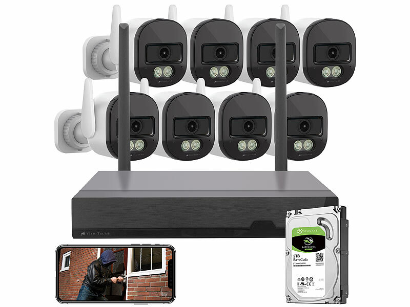 ; Netzwerk-Überwachungssysteme mit HDD-Recorder & IP-Kameras, Akkubetriebene IP-Full-HD-Überwachungskameras mit Apps Netzwerk-Überwachungssysteme mit HDD-Recorder & IP-Kameras, Akkubetriebene IP-Full-HD-Überwachungskameras mit Apps Netzwerk-Überwachungssysteme mit HDD-Recorder & IP-Kameras, Akkubetriebene IP-Full-HD-Überwachungskameras mit Apps 