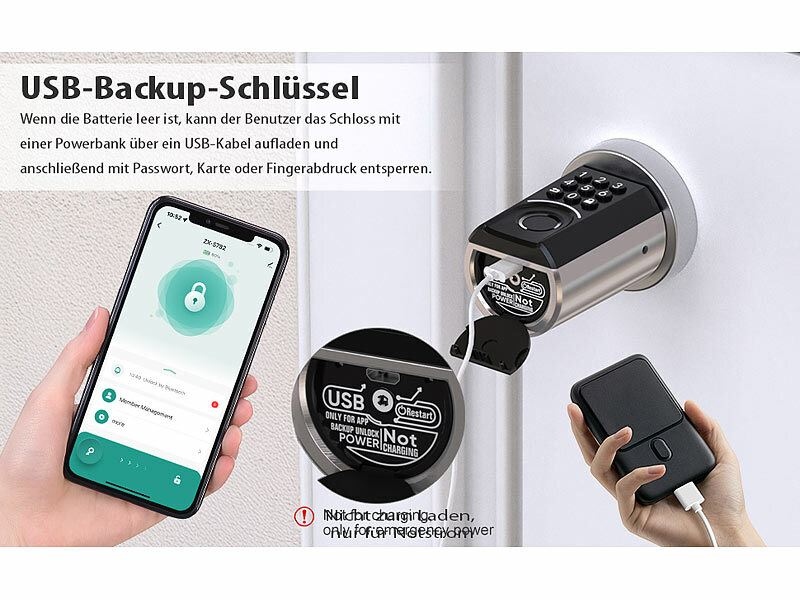 ; Tür-Schließzylinder mit Apps, Transponder-Schlüsseln & Zahlen-Codes Tür-Schließzylinder mit Apps, Transponder-Schlüsseln & Zahlen-Codes Tür-Schließzylinder mit Apps, Transponder-Schlüsseln & Zahlen-Codes 