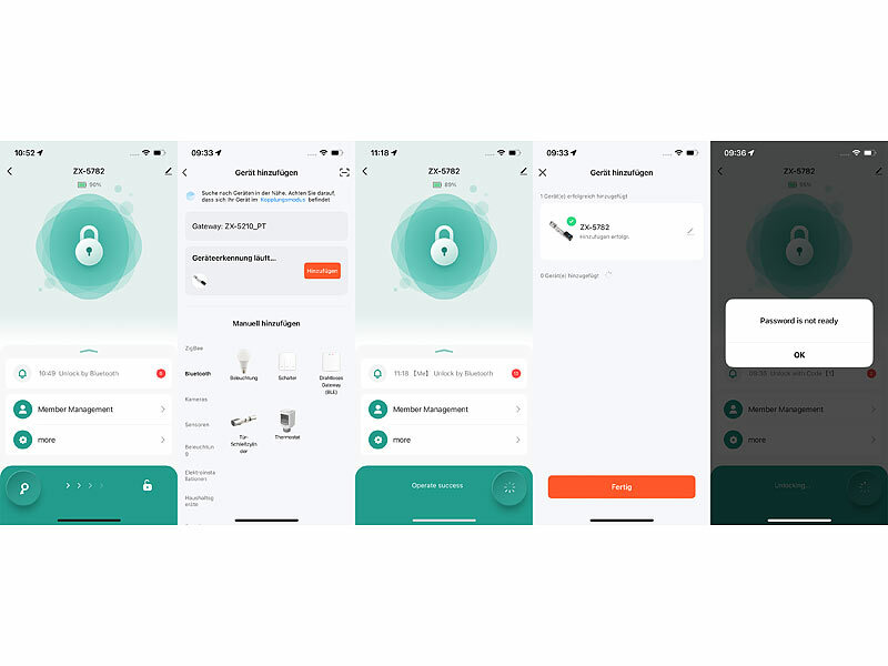 ; Tür-Schließzylinder mit Apps, Transponder-Schlüsseln & Zahlen-Codes Tür-Schließzylinder mit Apps, Transponder-Schlüsseln & Zahlen-Codes Tür-Schließzylinder mit Apps, Transponder-Schlüsseln & Zahlen-Codes 