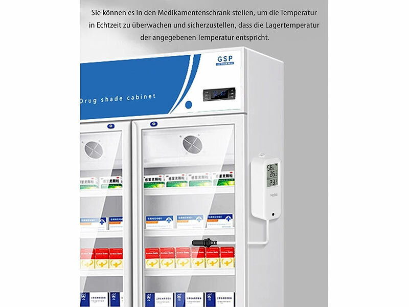 ; WLAN-Temperatur- & Luftfeuchtigkeits-Sensoren mit App-Auswertungen WLAN-Temperatur- & Luftfeuchtigkeits-Sensoren mit App-Auswertungen WLAN-Temperatur- & Luftfeuchtigkeits-Sensoren mit App-Auswertungen 